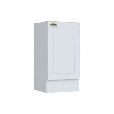 Balcão De Cozinha Americana 1 Porta S/ Tampo 40cm Branco - Henn