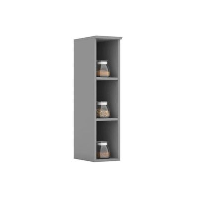 Nicho Para Cozinha Aéreo Americana 20cm Cinza - Henn