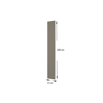 Multiuso De Cozinha Tampo Lateral P/ Armário Connect 31cm Duna - Henn