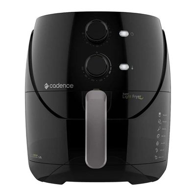 Air Fry Cadence Super Light Fryer 3,8 Litros 1500W Preto 220V Preto 60hz