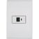 Conjunto 4x2 Com 1 Tomada Telefone Rj11 Tramontina Liz Branco