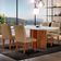 Mesa Olimpia 120 Mdf Canto Reto Com 4 Cadeiras