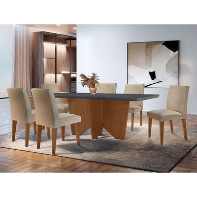 Sala Jantar Mesa Evora Canto Copo 6 Cad. Grecia Rufato Turim