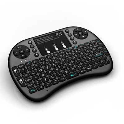 MINI TECLADO CONTROLE S/FIO TOUCH LED PC/NOTE/GAMER/TVSMART