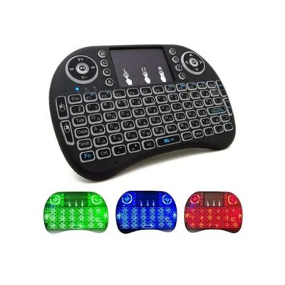 MINI TECLADO CONTROLE S/FIO TOUCH LED PC/NOTE/GAMER/TVSMART