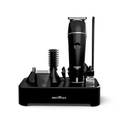 Aparador de Pelos Britânia BAP23 Multigroom 11 em 1 Bivolt Bivolt