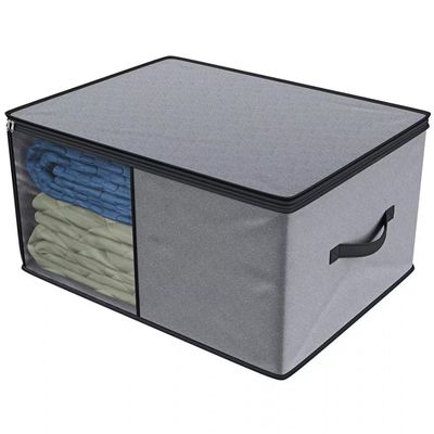 Organizador para Cobertores e Edredons com Visor Euro Home Cinza