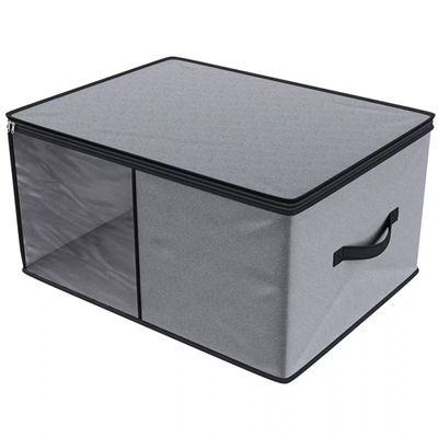 Organizador para Cobertores e Edredons com Visor Euro Home Cinza