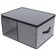 Organizador para Cobertores e Edredons com Visor Euro Home Cinza