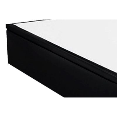 Cama Box Baú Casal Universal Courano Black (138x188x35) - Costa Rica