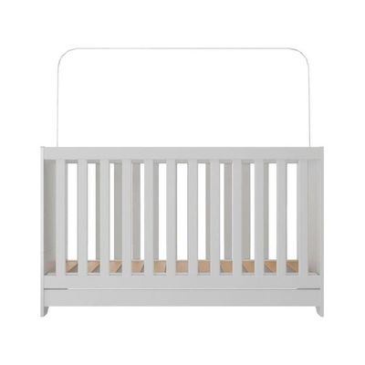 Berço 3 Em 1 Vira Cama Com Colchão Incluso Elza Multimóveis Branco