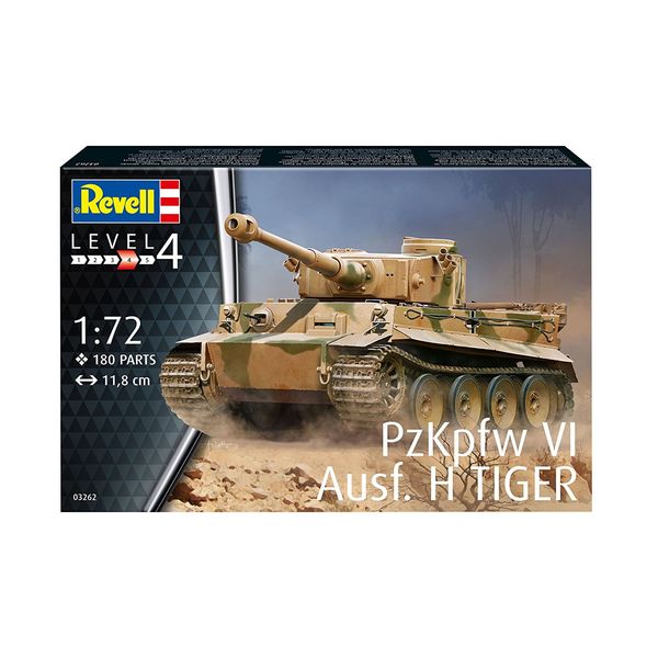 Pzkpfw Vi Ausf. H Tiger 1/72 - Revell REV03262