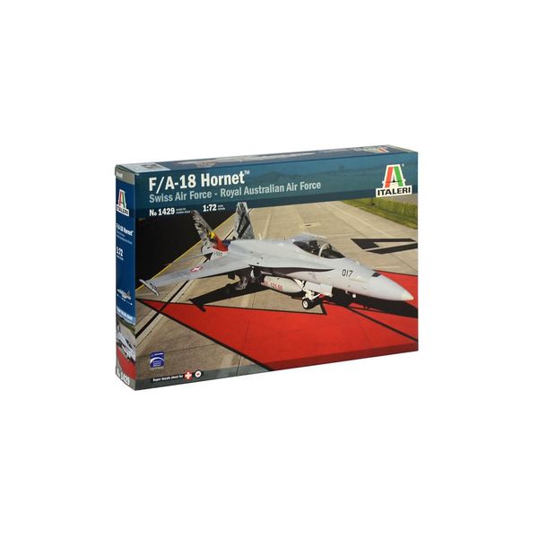Italeri 1429 F / A-18 Hornet Switzerland / Australia 1/72 ITA1429S Italeri 1429 F / A-18 Hornet Switzerland / Australia 1/72 ITA1429S