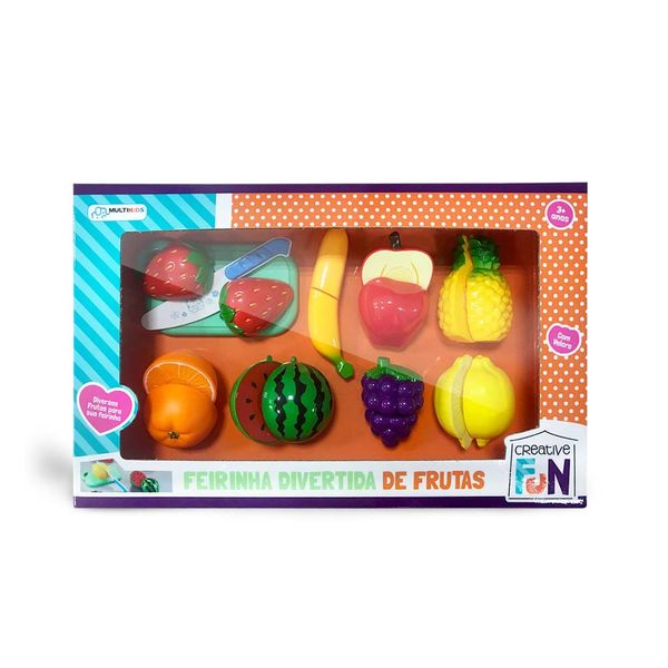 Creative Fun Feirinha Divertida Frutas Multikids - BR1112 BR1112