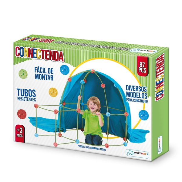 Connectenda Com 87 Peças Construção com Tubos Multikids - BR1553 BR1553 Connectenda Com 87 Peças Construção com Tubos Multikids - BR1553 BR1553