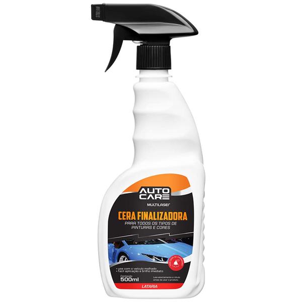 Cera Finalizadora Autocare 500Ml Aplicável C/ Carro Molhado - AU444 AU444 Cera Finalizadora Autocare 500Ml Aplicável C/ Carro Molhado - AU444 AU444