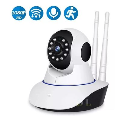 Babá Eletrônica Câmera Wifi Sem Fio Visão Noturna Áudio 360º