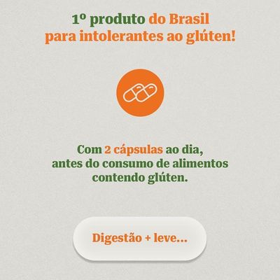 Kit 3 Glutezym Auxilia Digestão Do Glúten Maxinutri 20 Caps