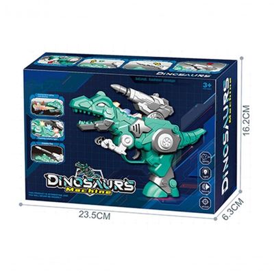 Brinquedo Arminha De Dinossauro Rex Infantil Lançador