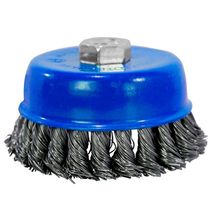 Escova Rotativa De Aço Para Lixadeira 100mm 4" Danmi