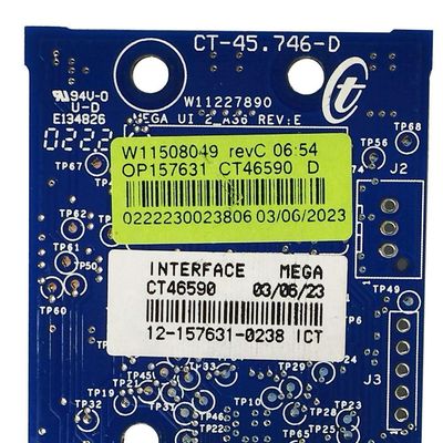 Placa De Interface Bivolt Para Máquina De Lavar Bwk12 Bwk14 W11396188 único