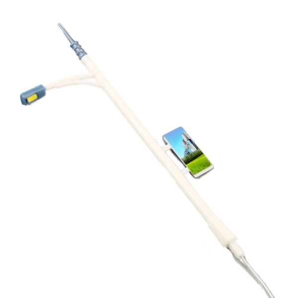 Poste De Orla Com Placa Para Maquete - 2 Unidades - 3V - 1/100 Lima Hobbies Poste De Orla Com Placa Para Maquete - 2 Unidades - 3V - 1/100 Lima Hobbies