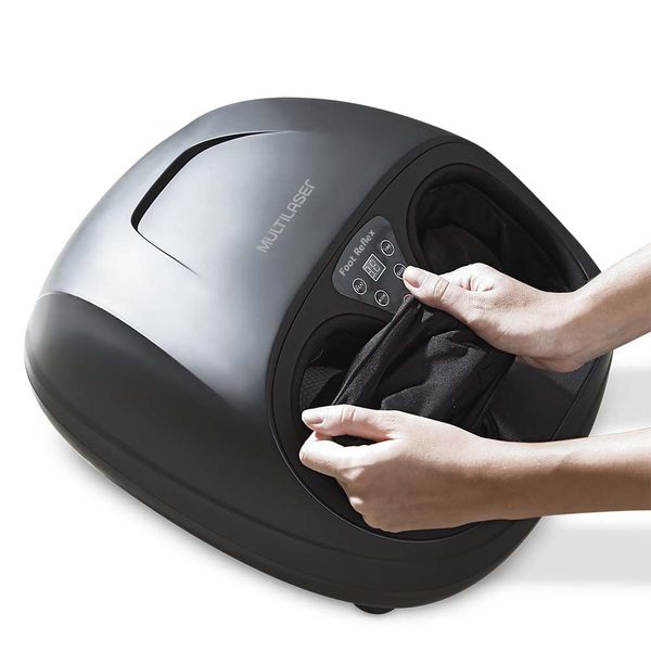 Massageador Para Pés Shiatsu Foot Reflex Bivolt Multilaser Saúde - HC012 HC012