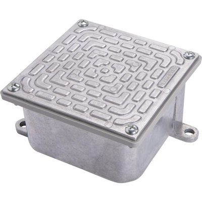 Caixa De Passagem Cp - 1515 Em Aluminio Com Tampa Reversivel