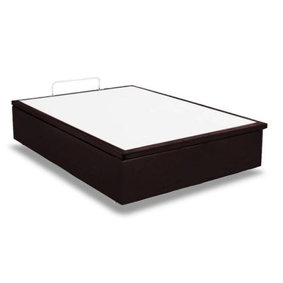 Cama Box Baú Queen Universal Courano Brown (158x198x35) - Ortobom