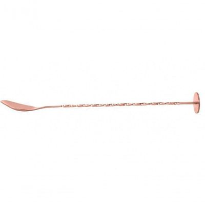 Kit 4 Colher Bailarina Revestimento De Bronze 27 Cm - Mimo