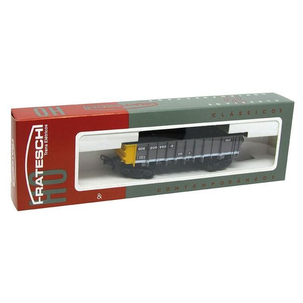Vagão Gôndola GDE VALE 2091 Escala HO - Frateschi FRA2091 Vagão Gôndola GDE VALE 2091 Escala HO - Frateschi FRA2091