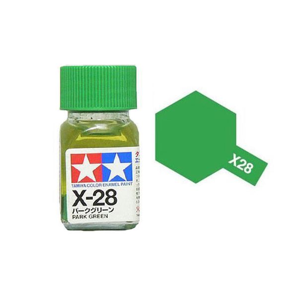 Tinta X28 Enamel Park Green 10Ml TAM80028 Tinta X28 Enamel Park Green 10Ml TAM80028