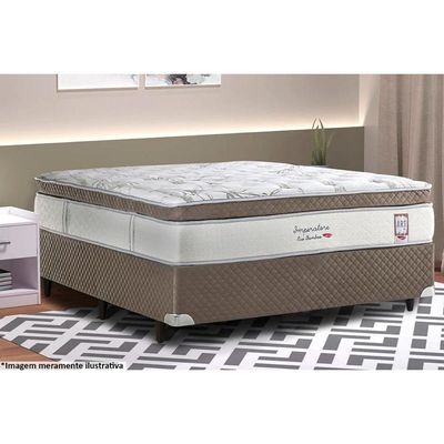 Colchão Solteirão Molas Ensacadas Visco Masterpocket Imperatore Eco Bamboo Euro Pillow (96x203x34)