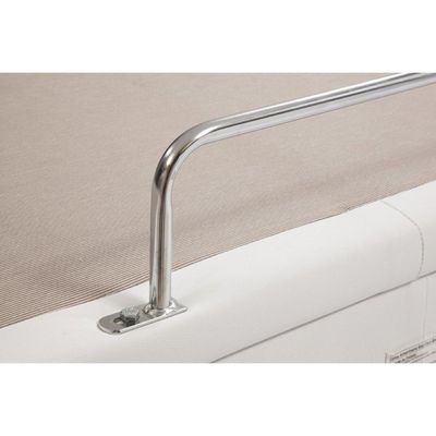 Cama Box Baú C/auxiliar Solteiro Universal Courano White (88x188) - Ortobom