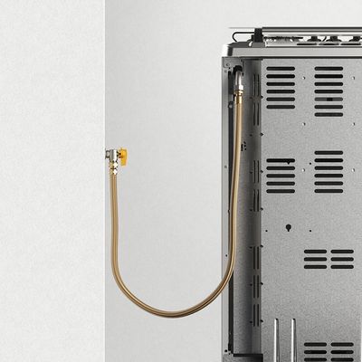 Kit Instalação Gás Encanado com Registro para Forno de Embutir, Cooktop e Fogão de Embutir Electrolux Não se aplica