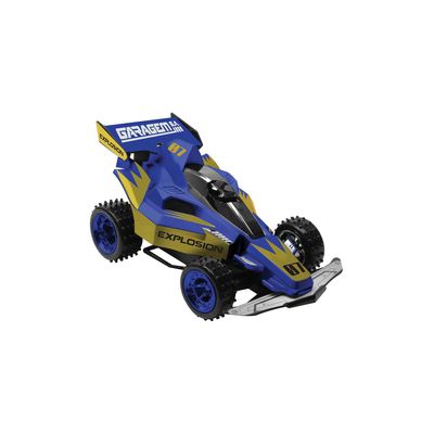 Carro Controle Remoto Candide Explos com 7 Funções Azul