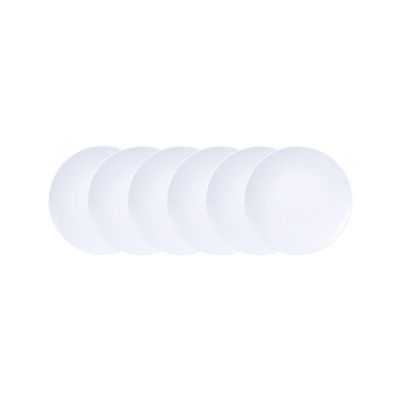 Kit Prato Fundo Tramontina Leonora Em Porcelana 21 Cm 06 Peças