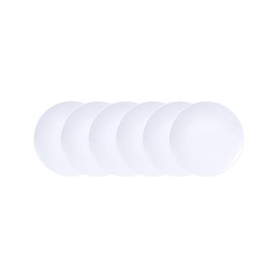 Kit Prato Fundo Tramontina Leonora Em Porcelana 21 Cm 06 Peças
