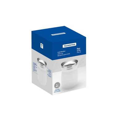 Cuia Térmica Tramontina Branca 240 Ml