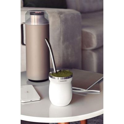 Cuia Térmica Tramontina Branca 240 Ml