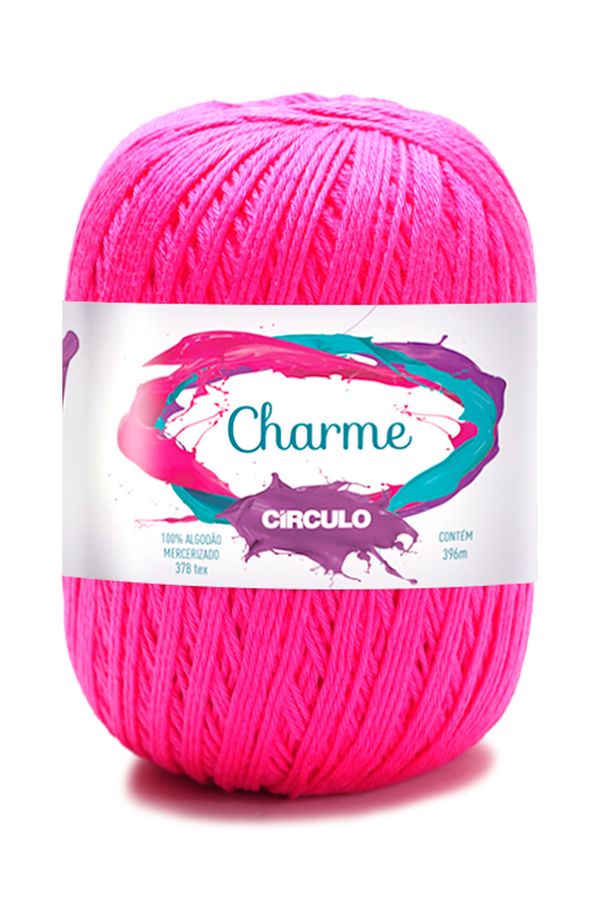 Linha Charme 396m Nº8/5 6156 Rosa Tutti-frutti