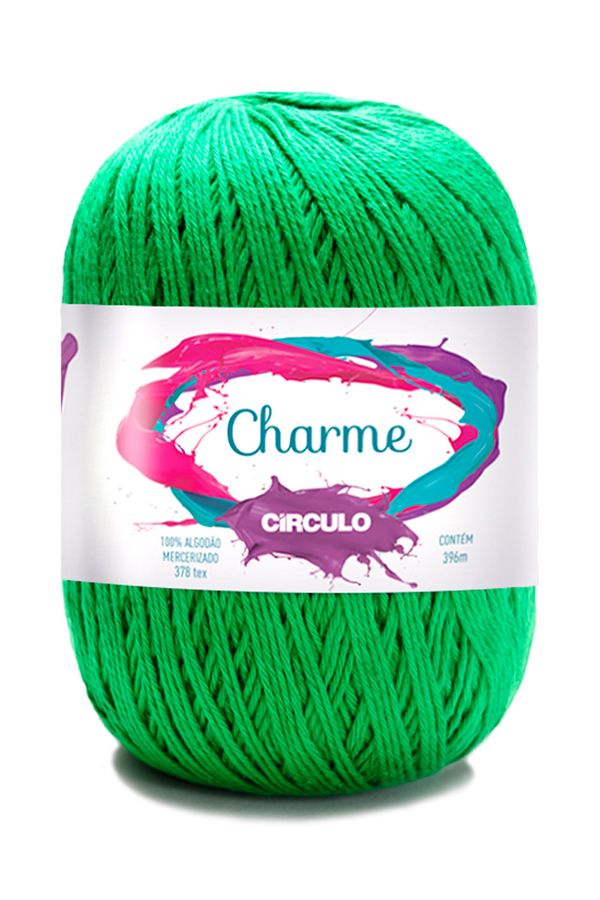 Linha Charme 396m Nº8/5 5767 Verde Bandeira