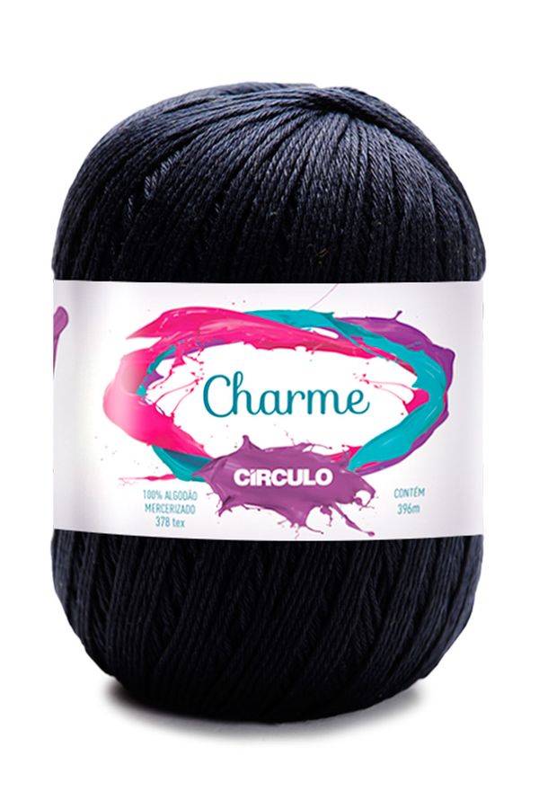 Linha Charme 396m Nº8/5 8990 Preto