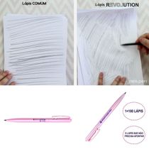 LAPIS GRAFITE REVOLUTION RETRATIL METALLIC ROSE HB NEWPEN