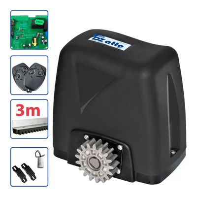 Kit Motor P/ Portão Elétrico Dz Atto Turbo 350kg 3 Metros Rossi 220v