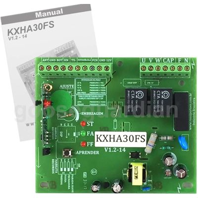 Kit Motor P/ Portão Elétrico Dz Atto Turbo 350kg 3 Metros Rossi 220v