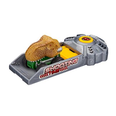 Kit Carrinhos Le Fricção com Lançador Marrom