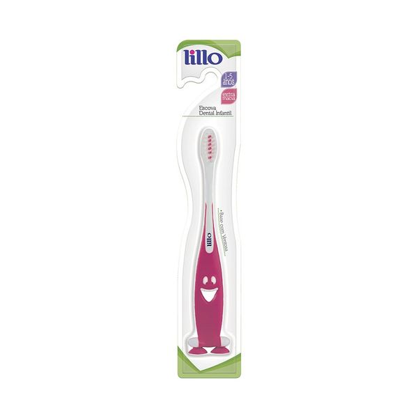 Escova Dental Lillo Fase 3 Rosa