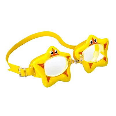 Óculos Para Natação Bichinho Animados Amarelo