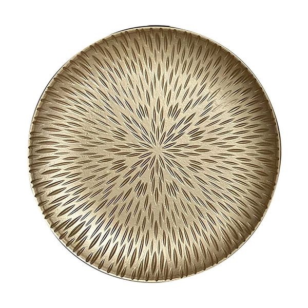 Centro de Mesa Le Boreal 30cm Dourado
